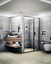 Shower Visualisation with Natural Stone Texture