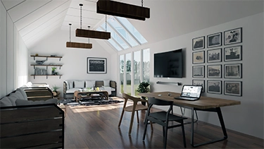 Creative Office 3D Visualisation
