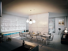 Dining Room 3D Visualisation
