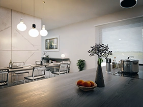 Dining Room 3D Visualisation