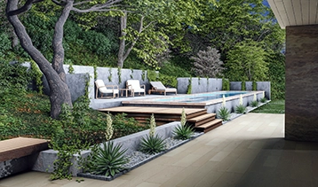 Garden and Pool Visualisation | Architecture