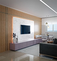 Living Room 3D Visualisation